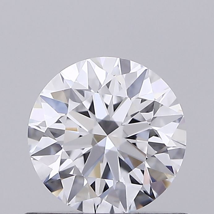 0.53 Carat Round Shaped, Ideal Cut, D Color, VS1 Clarity, IGI Certified Lab Grown Diamond