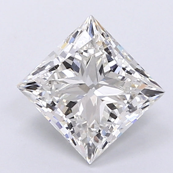 1.76 Carat Princess Shaped, Very Good Cut, VS1 Clarity, IGI Certified Lab Grown Diamond