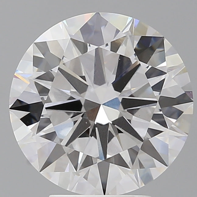 4.53 Carat Round Shaped, Excellent Cut, E Color, VVS2 Clarity, IGI Certified Lab Grown Diamond