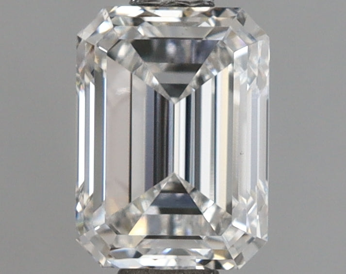 1.39 Carat Emerald Shaped, Ideal Cut, E Color, VS1 Clarity, IGI Certified Lab Grown Diamond