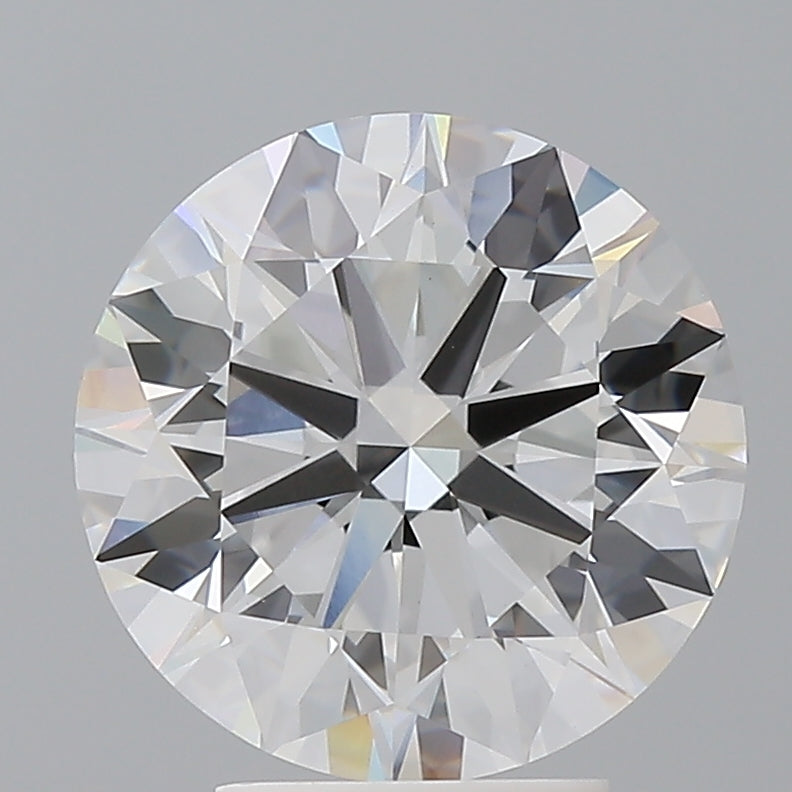 4.05 Carat Round Shaped, Excellent Cut, E Color, VVS2 Clarity, IGI Certified Lab Grown Diamond