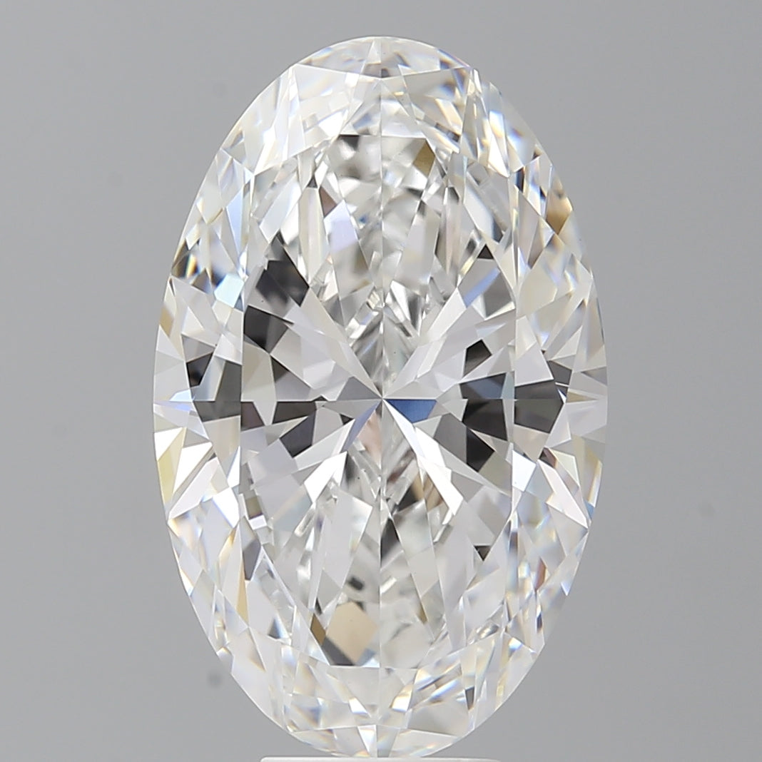8.51 Carat Oval Shaped, Ideal Cut, E Color, VVS2 Clarity, IGI Certified Lab Grown Diamond