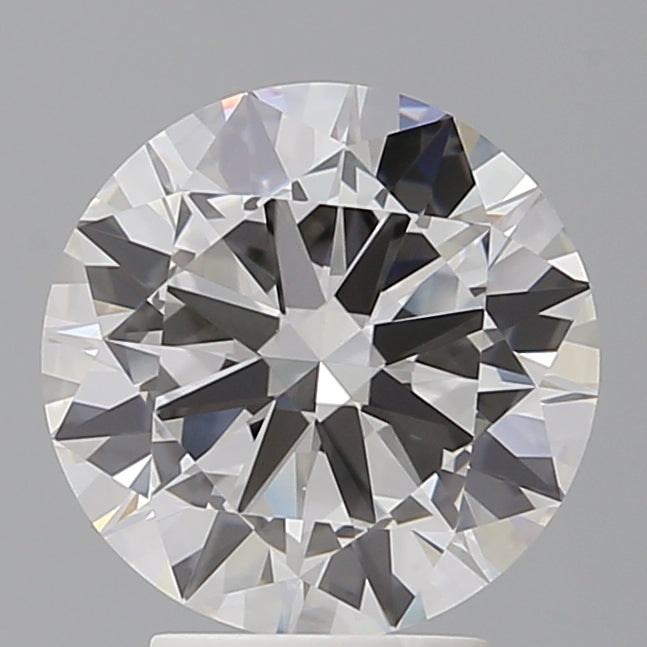 3.52 Carat Round Shaped, Excellent Cut, F Color, VVS2 Clarity, IGI Certified Lab Grown Diamond