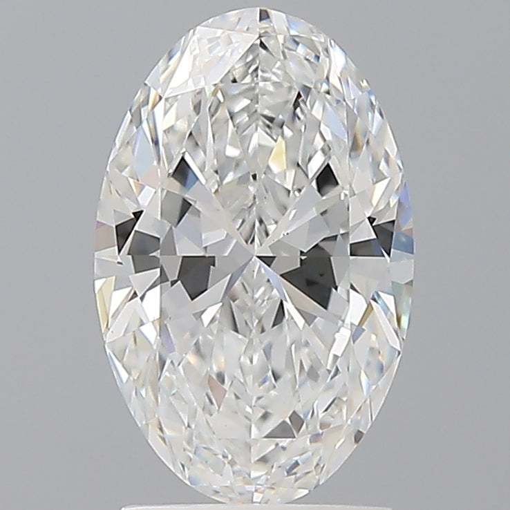2.09 Carat Oval Shaped, Ideal Cut, D Color, VS1 Clarity, IGI Certified Lab Grown Diamond