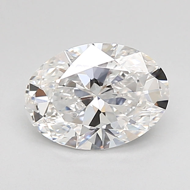 1.00 Carat Oval Shaped, Ideal Cut, D Color, VVS1 Clarity, IGI Certified Lab Grown Diamond