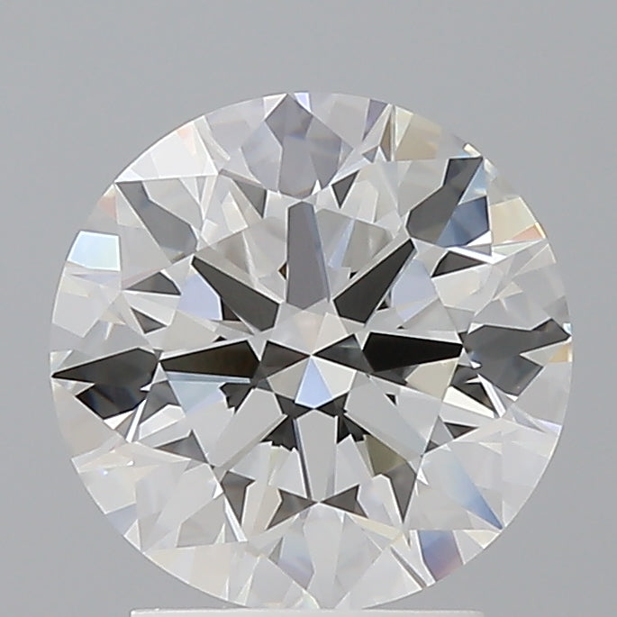 2.56 Carat Round Shaped, Ideal Cut, F Color, VVS2 Clarity, IGI Certified Lab Grown Diamond