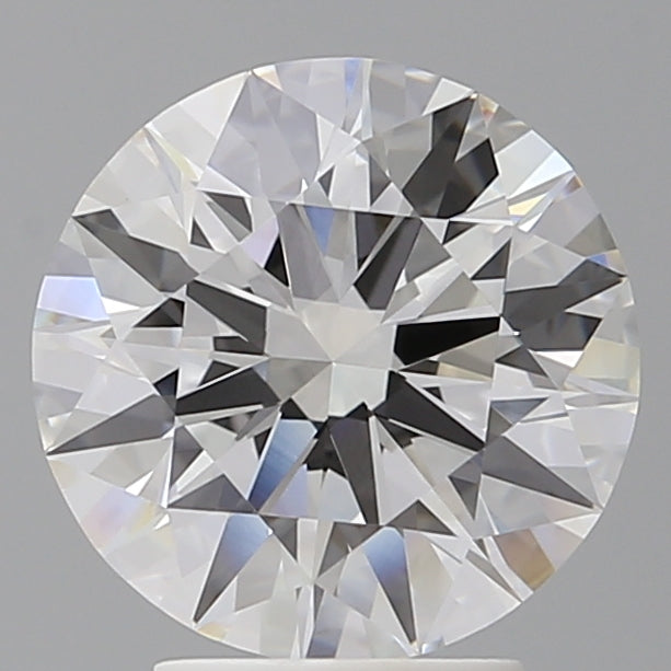 3.41 Carat Round Shaped, Excellent Cut, F Color, VVS1 Clarity, IGI Certified Lab Grown Diamond