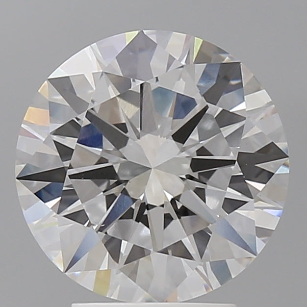 3.50 Carat Round Shaped, Excellent Cut, E Color, VVS2 Clarity, IGI Certified Lab Grown Diamond