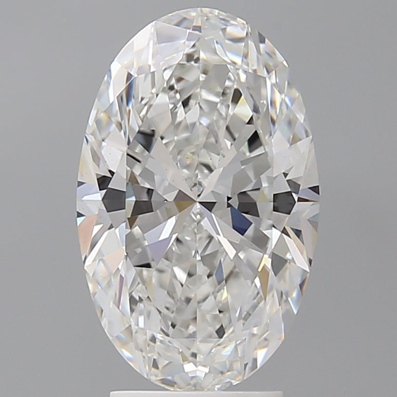 3.59 Carat Oval Shaped, Ideal Cut, E Color, VS1 Clarity, IGI Certified Lab Grown Diamond