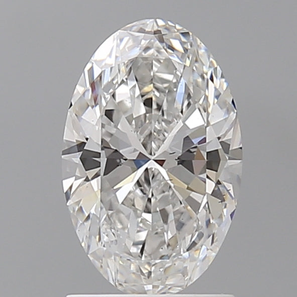 1.52 Carat Oval Shaped, Ideal Cut, E Color, VS1 Clarity, IGI Certified Lab Grown Diamond