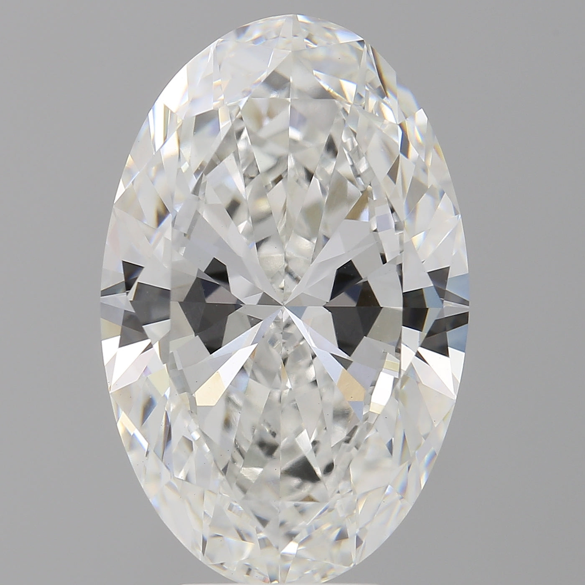 7.01 Carat Oval Shaped, Ideal Cut, F Color, VVS2 Clarity, IGI Certified Lab Grown Diamond