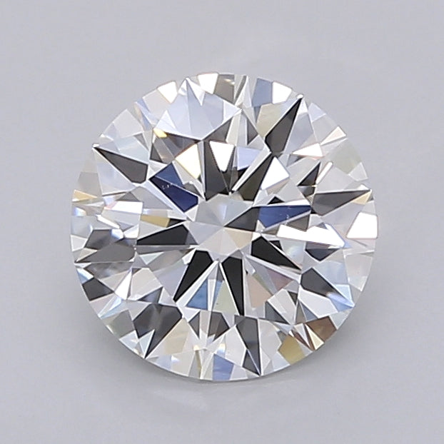 1.54 Carat Round Shaped, Ideal Cut, E Color, VVS2 Clarity, IGI Certified Lab Grown Diamond