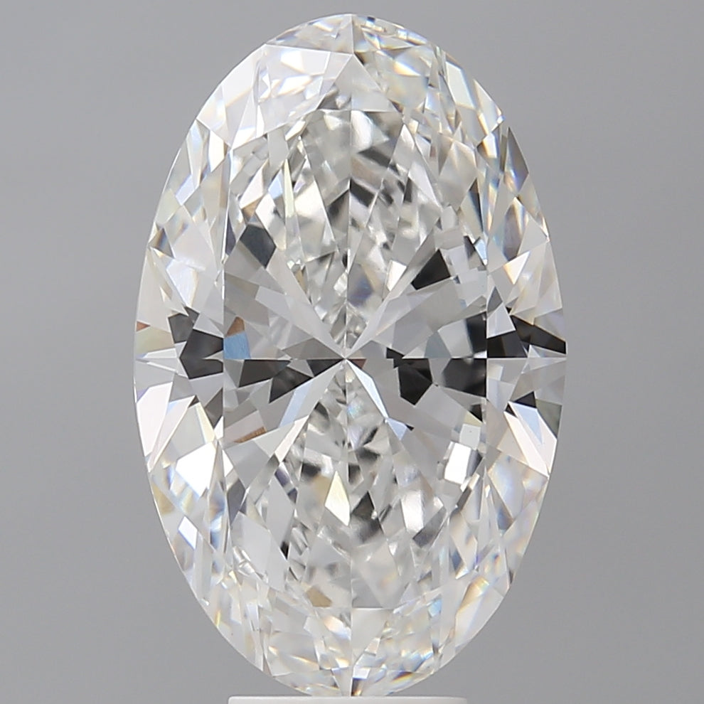 7.59 Carat Oval Shaped, Ideal Cut, E Color, VVS2 Clarity, IGI Certified Lab Grown Diamond