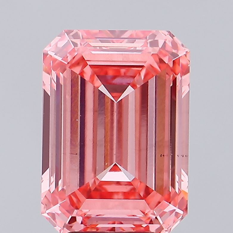 5.05 Carat Emerald Shaped, Ideal Cut, VS2 Clarity, IGI Certified Lab Grown Diamond