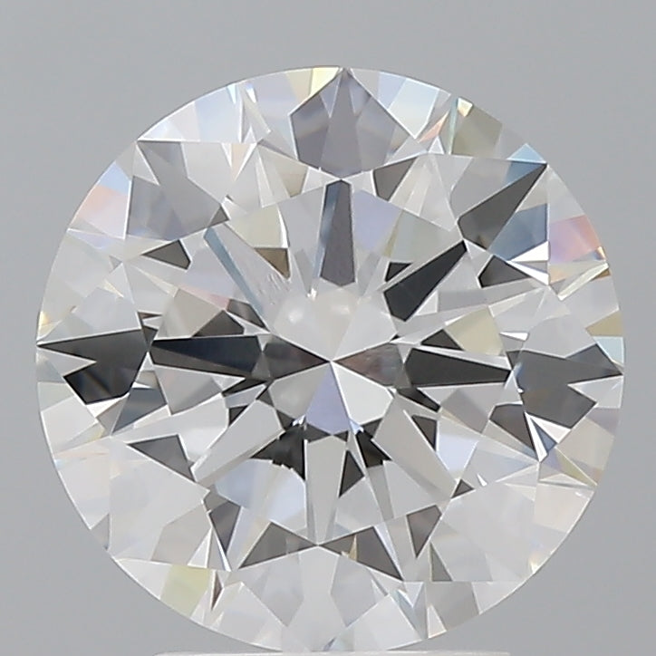 3.53 Carat Round Shaped, Excellent Cut, E Color, VVS2 Clarity, IGI Certified Lab Grown Diamond