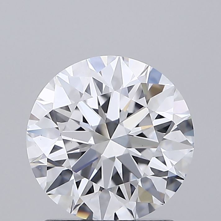 1.55 Carat Round Shaped, Ideal Cut, D Color, VS1 Clarity, IGI Certified Lab Grown Diamond