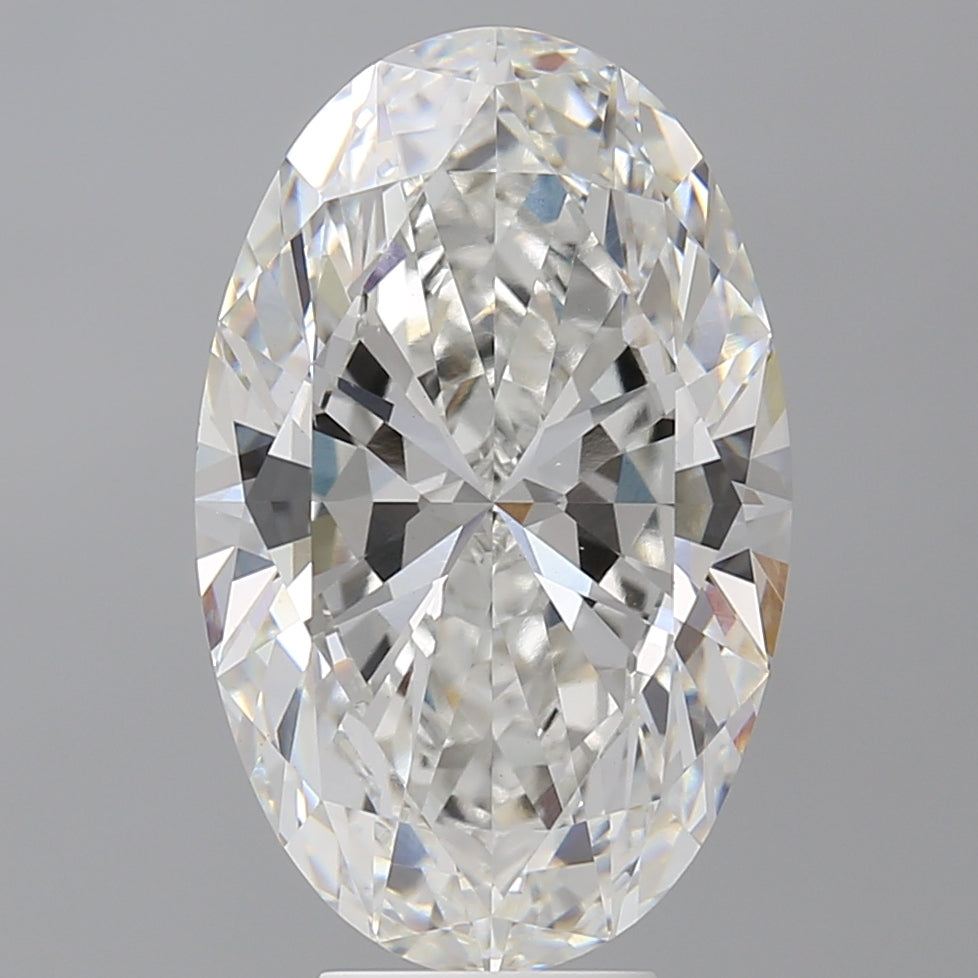 7.02 Carat Oval Shaped, Ideal Cut, F Color, VVS2 Clarity, IGI Certified Lab Grown Diamond