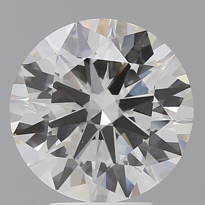 4.54 Carat Round Shaped, Excellent Cut, E Color, VVS2 Clarity, IGI Certified Lab Grown Diamond