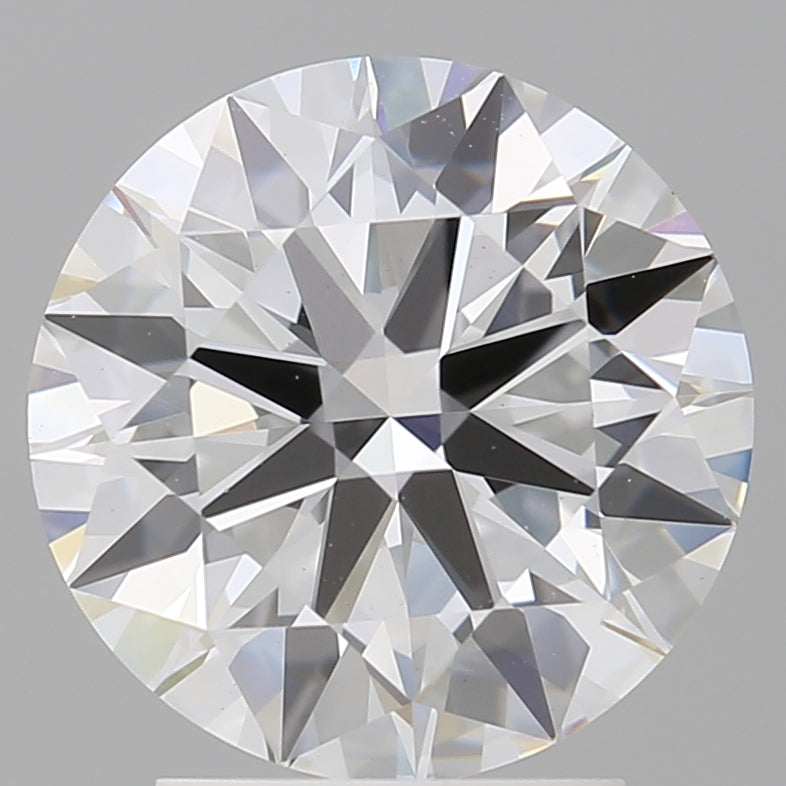 3.00 Carat Round Shaped, Ideal Cut, E Color, VVS2 Clarity, IGI Certified Lab Grown Diamond
