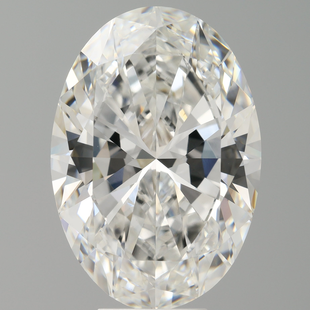 8.09 Carat Oval Shaped, Ideal Cut, E Color, VVS2 Clarity, IGI Certified Lab Grown Diamond
