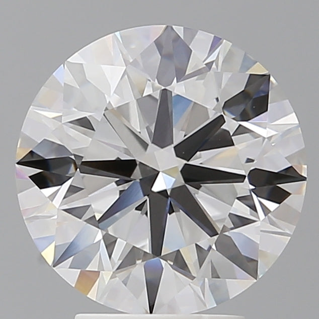 4.03 Carat Round Shaped, Ideal Cut, F Color, VVS2 Clarity, IGI Certified Lab Grown Diamond