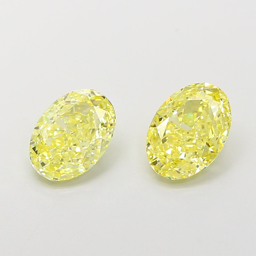 1.96 Carat Oval Shaped, Excellent Cut, VS1 Clarity, IGI Certified Lab Grown Diamond