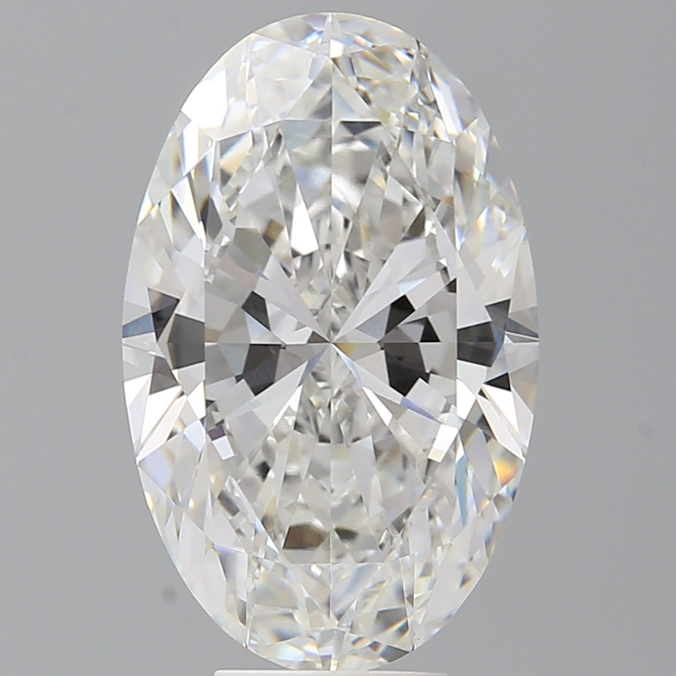 7.56 Carat Oval Shaped, Ideal Cut, E Color, VVS2 Clarity, IGI Certified Lab Grown Diamond