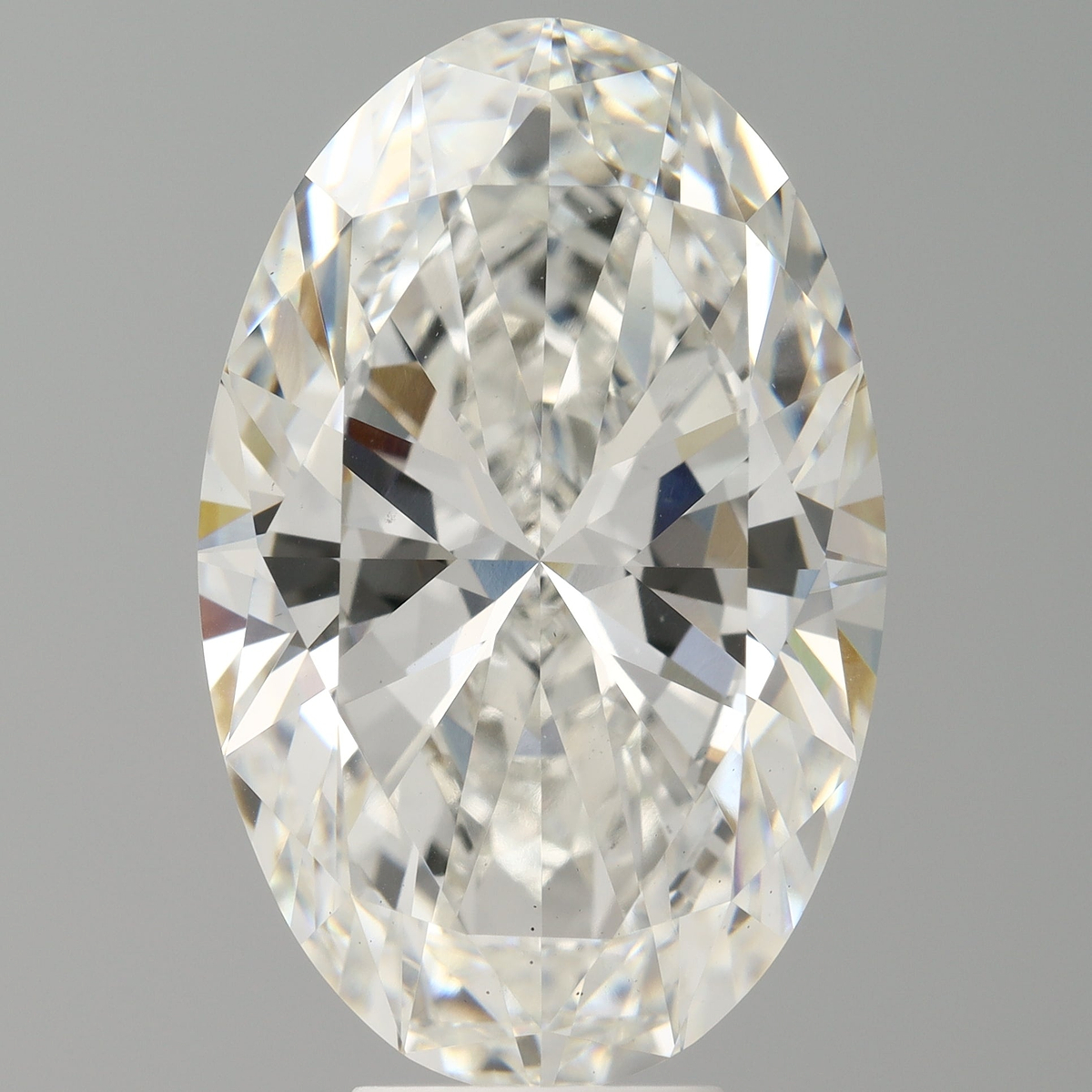 8.06 Carat Oval Shaped, Ideal Cut, F Color, VS1 Clarity, IGI Certified Lab Grown Diamond