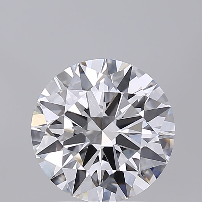 2.02 Carat Round Shaped, Excellent Cut, D Color, VVS2 Clarity, IGI Certified Lab Grown Diamond