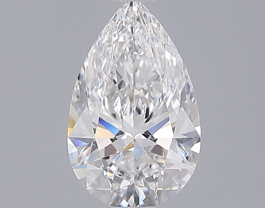 1.56 Carat Pear Shaped, Ideal Cut, D Color, VVS2 Clarity, IGI Certified Lab Grown Diamond
