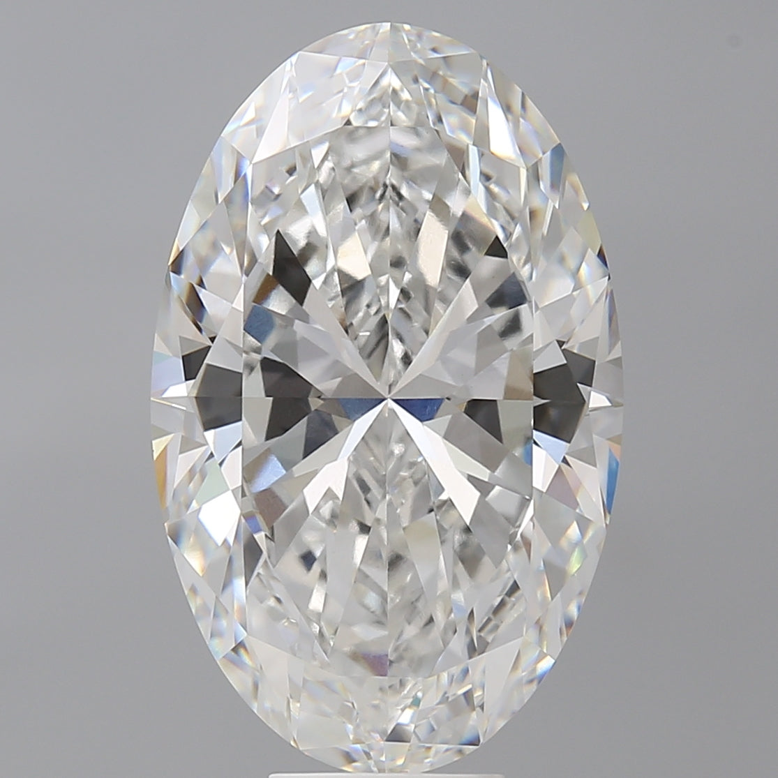10.58 Carat Oval Shaped, Ideal Cut, E Color, VVS2 Clarity, IGI Certified Lab Grown Diamond