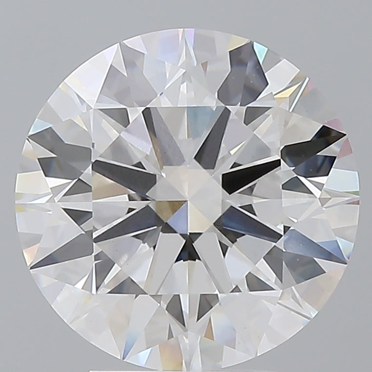 4.59 Carat Round Shaped, Ideal Cut, E Color, VVS2 Clarity, IGI Certified Lab Grown Diamond