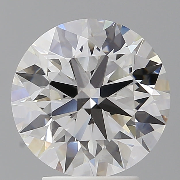 3.54 Carat Round Shaped, Ideal Cut, F Color, VVS2 Clarity, IGI Certified Lab Grown Diamond