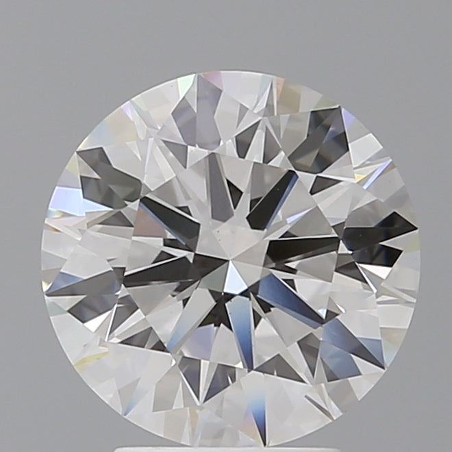 3.59 Carat Round Shaped, Ideal Cut, F Color, VS1 Clarity, IGI Certified Lab Grown Diamond