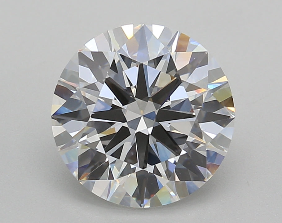 3.01 Carat Round Shaped, Excellent Cut, F Color, VS1 Clarity, IGI Certified Lab Grown Diamond