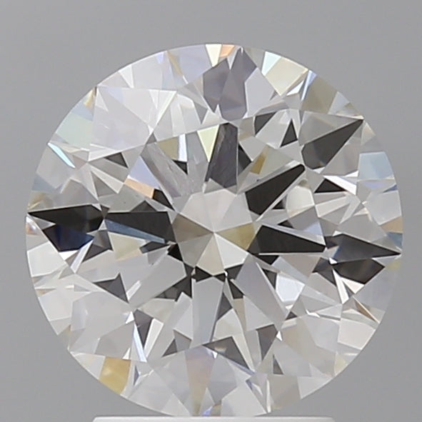 3.05 Carat Round Shaped, Ideal Cut, F Color, VVS2 Clarity, IGI Certified Lab Grown Diamond