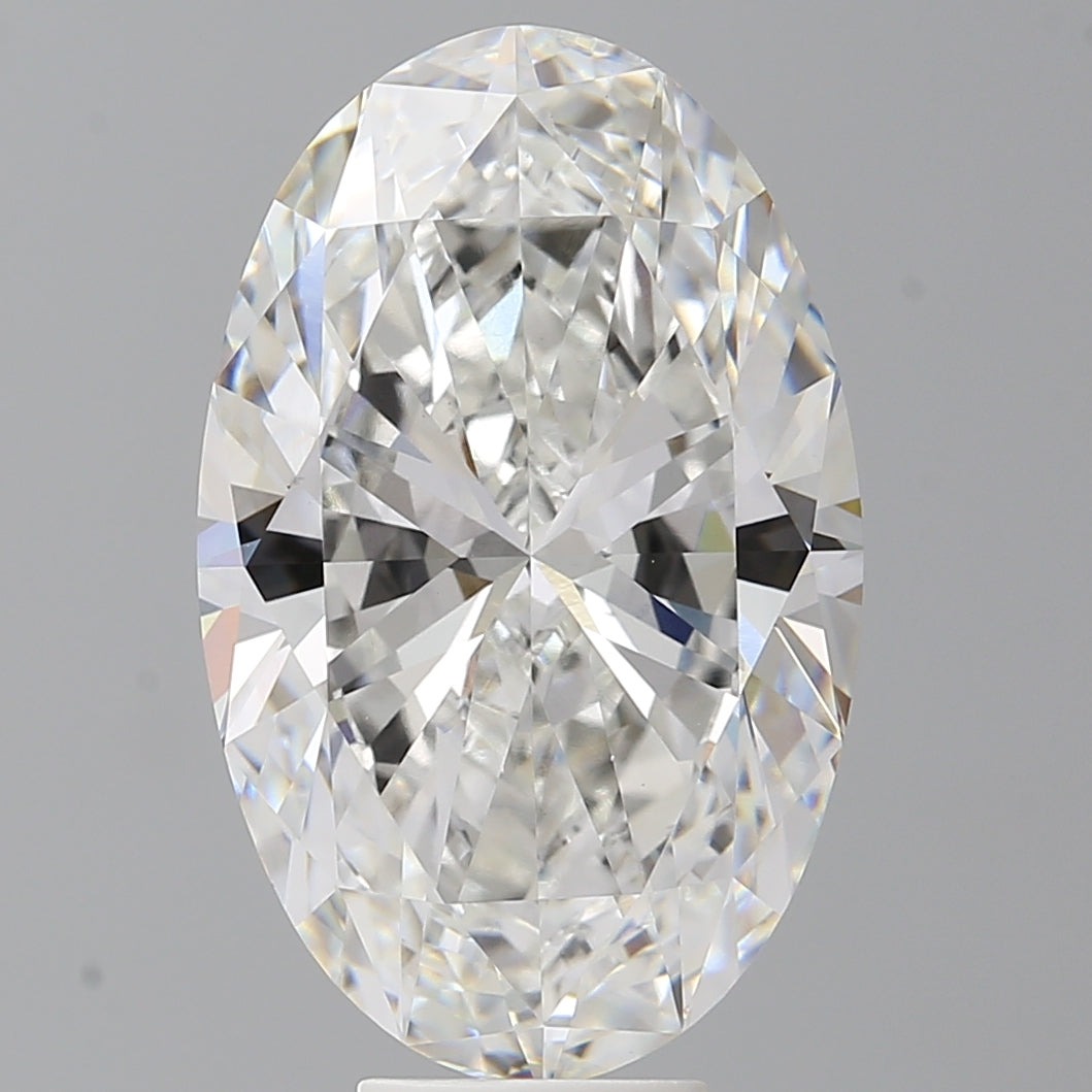 9.08 Carat Oval Shaped, Ideal Cut, F Color, VS1 Clarity, IGI Certified Lab Grown Diamond