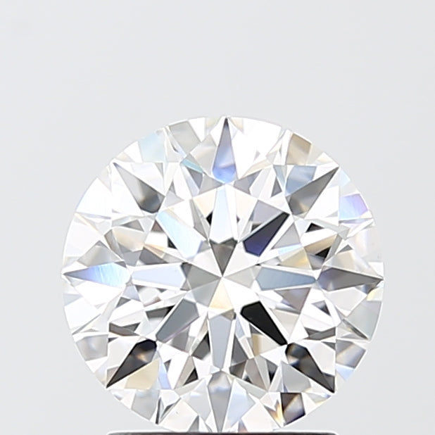 2.04 Carat Round Shaped, Ideal Cut, E Color, VVS2 Clarity, IGI Certified Lab Grown Diamond