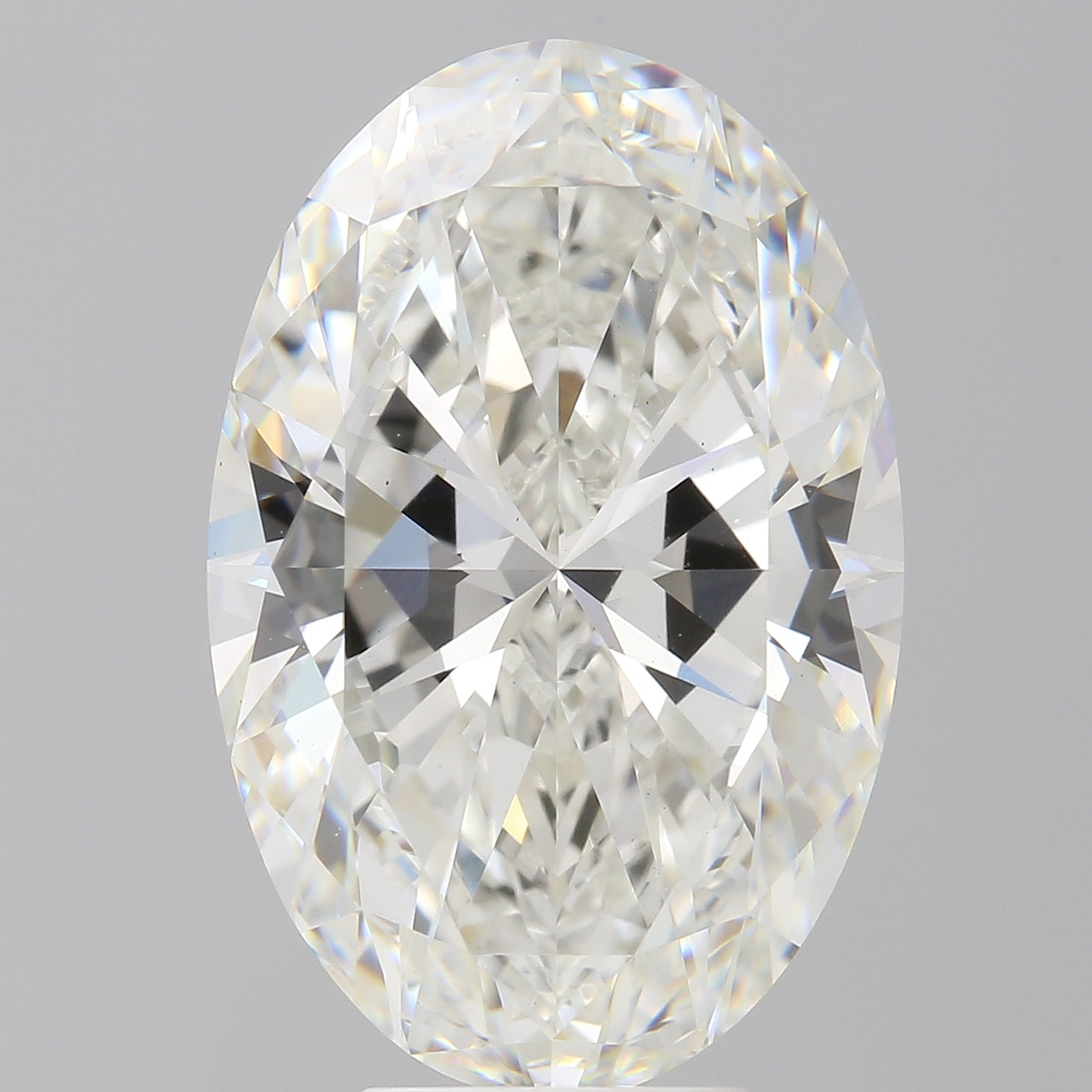 7.22 Carat Oval Shaped, Ideal Cut, F Color, VS1 Clarity, IGI Certified Lab Grown Diamond