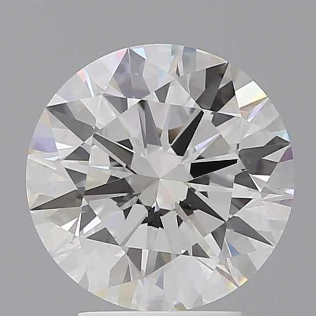 3.53 Carat Round Shaped, Ideal Cut, F Color, VVS2 Clarity, IGI Certified Lab Grown Diamond