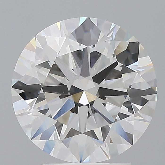 3.10 Carat Round Shaped, Ideal Cut, E Color, VVS2 Clarity, IGI Certified Lab Grown Diamond