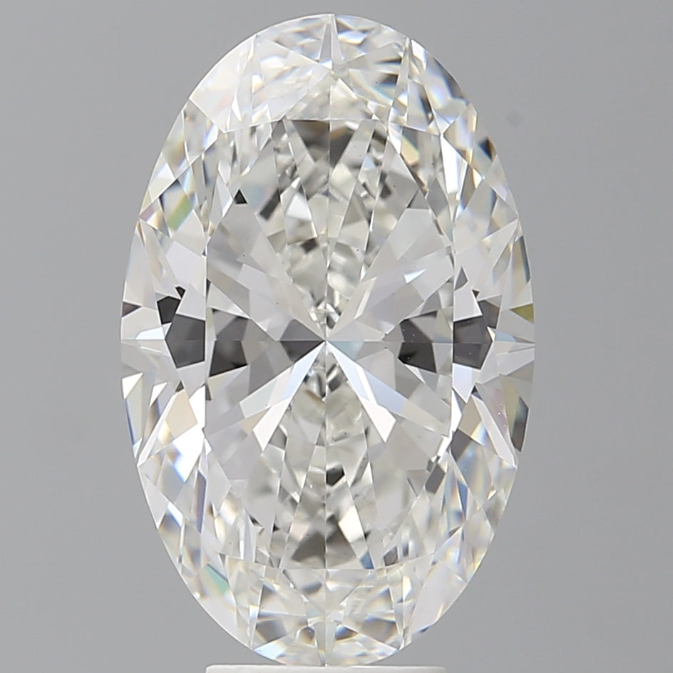6.60 Carat Oval Shaped, Ideal Cut, F Color, VVS2 Clarity, IGI Certified Lab Grown Diamond