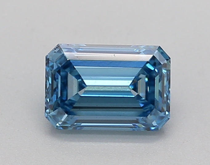 0.76 Carat Emerald Shaped, Ideal Cut, VVS2 Clarity, IGI Certified Lab Grown Diamond