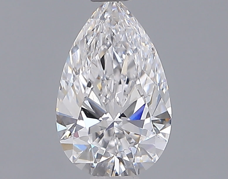 1.06 Carat Pear Shaped, Ideal Cut, D Color, VS1 Clarity, IGI Certified Lab Grown Diamond