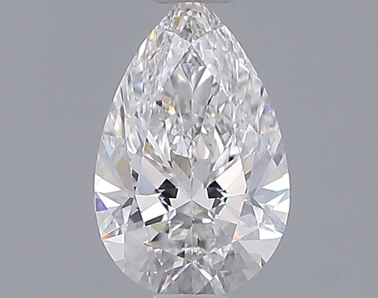 1.06 Carat Pear Shaped, Ideal Cut, D Color, VVS2 Clarity, IGI Certified Lab Grown Diamond