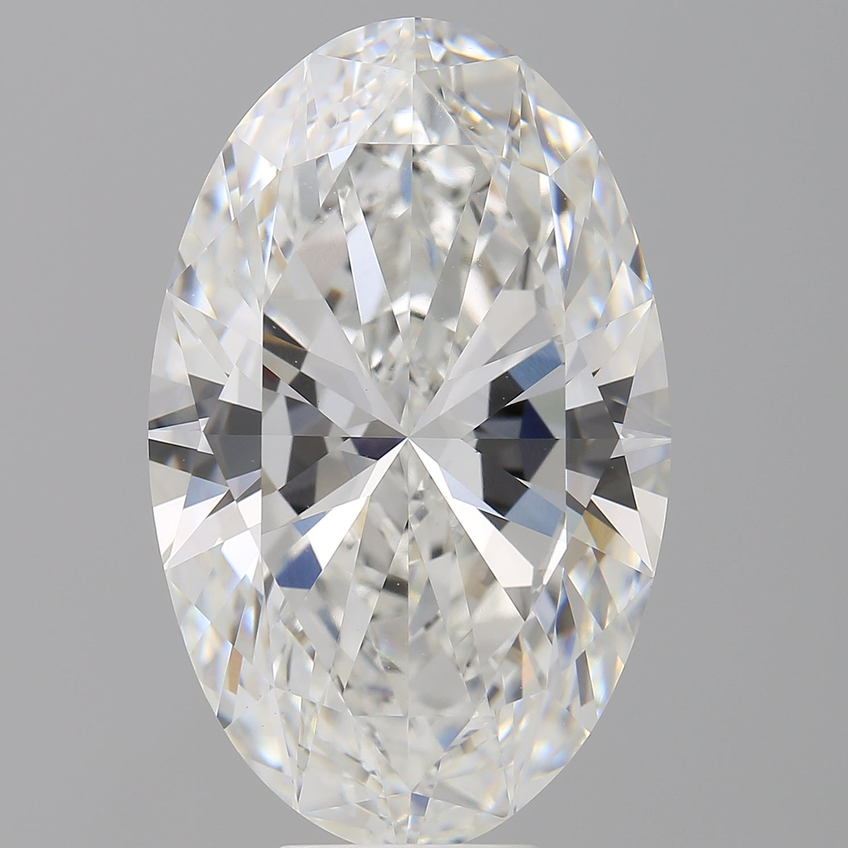 10.02 Carat Oval Shaped, Ideal Cut, F Color, VVS2 Clarity, IGI Certified Lab Grown Diamond