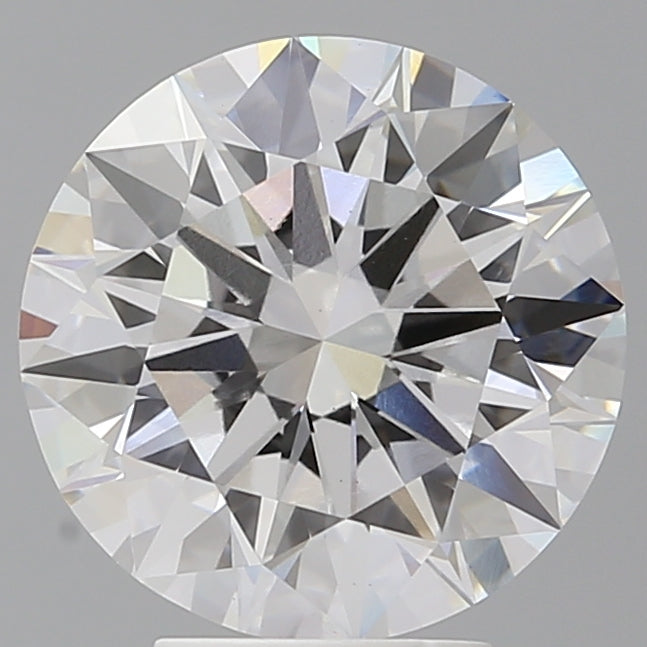 4.56 Carat Round Shaped, Ideal Cut, E Color, VVS2 Clarity, IGI Certified Lab Grown Diamond