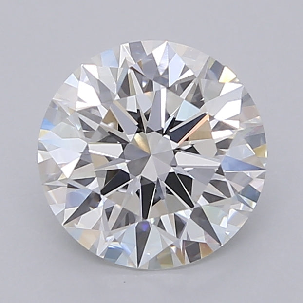 2.04 Carat Round Shaped, Ideal Cut, E Color, VVS2 Clarity, IGI Certified Lab Grown Diamond
