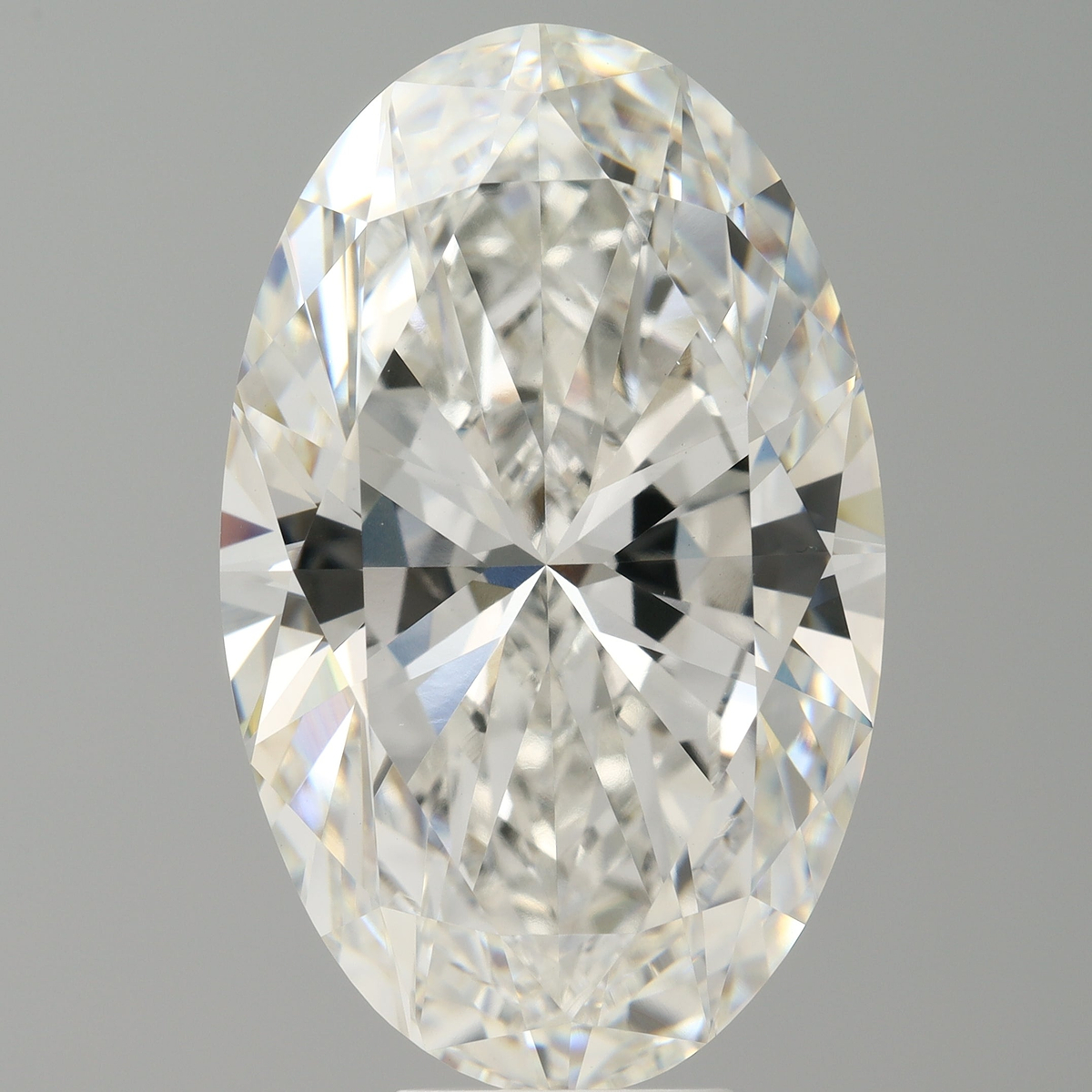 10.05 Carat Oval Shaped, Ideal Cut, F Color, VVS2 Clarity, IGI Certified Lab Grown Diamond