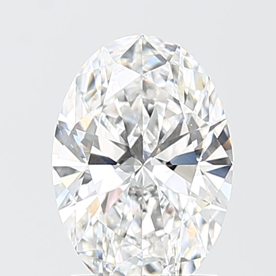 1.53 Carat Oval Shaped, Ideal Cut, D Color, VVS2 Clarity, IGI Certified Lab Grown Diamond